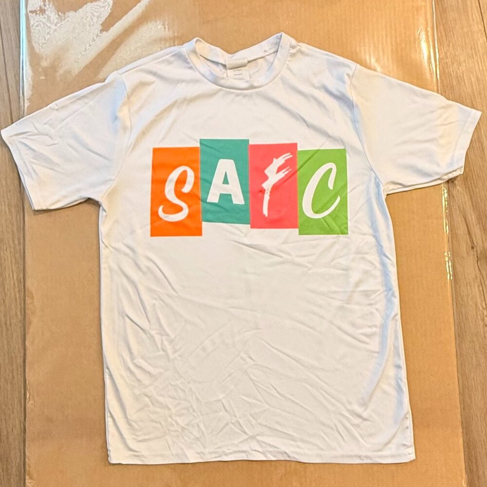 SAFC stands for San Antonio Fútbol Club  (SAFC) t-shirt